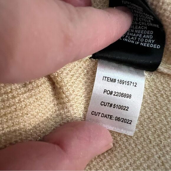 Torrid Jacquard Pull Over Hooded Plush Glitter Star Long Line Sweater Size 3X - Picture 7 of 8